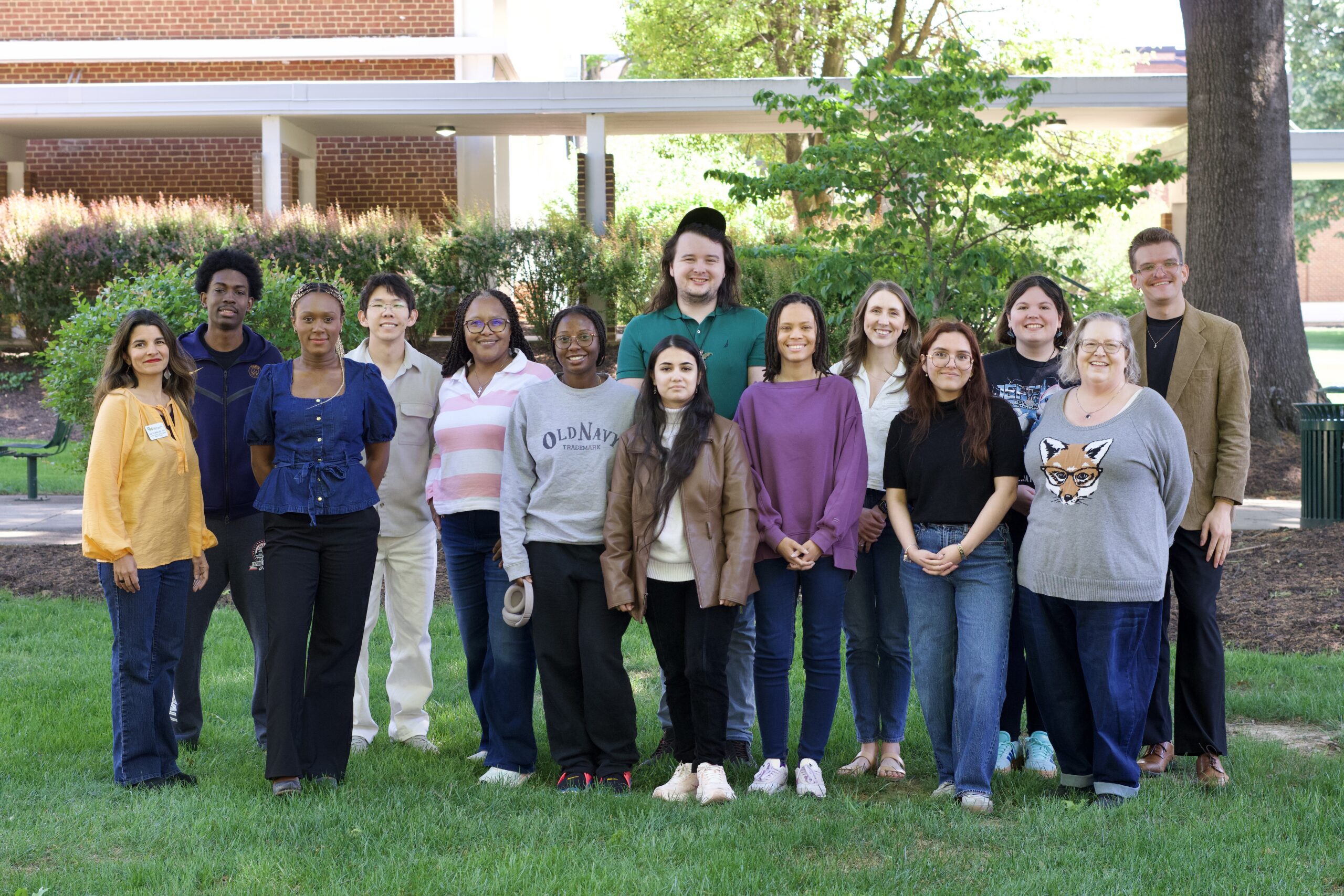 group photo of learning services staff